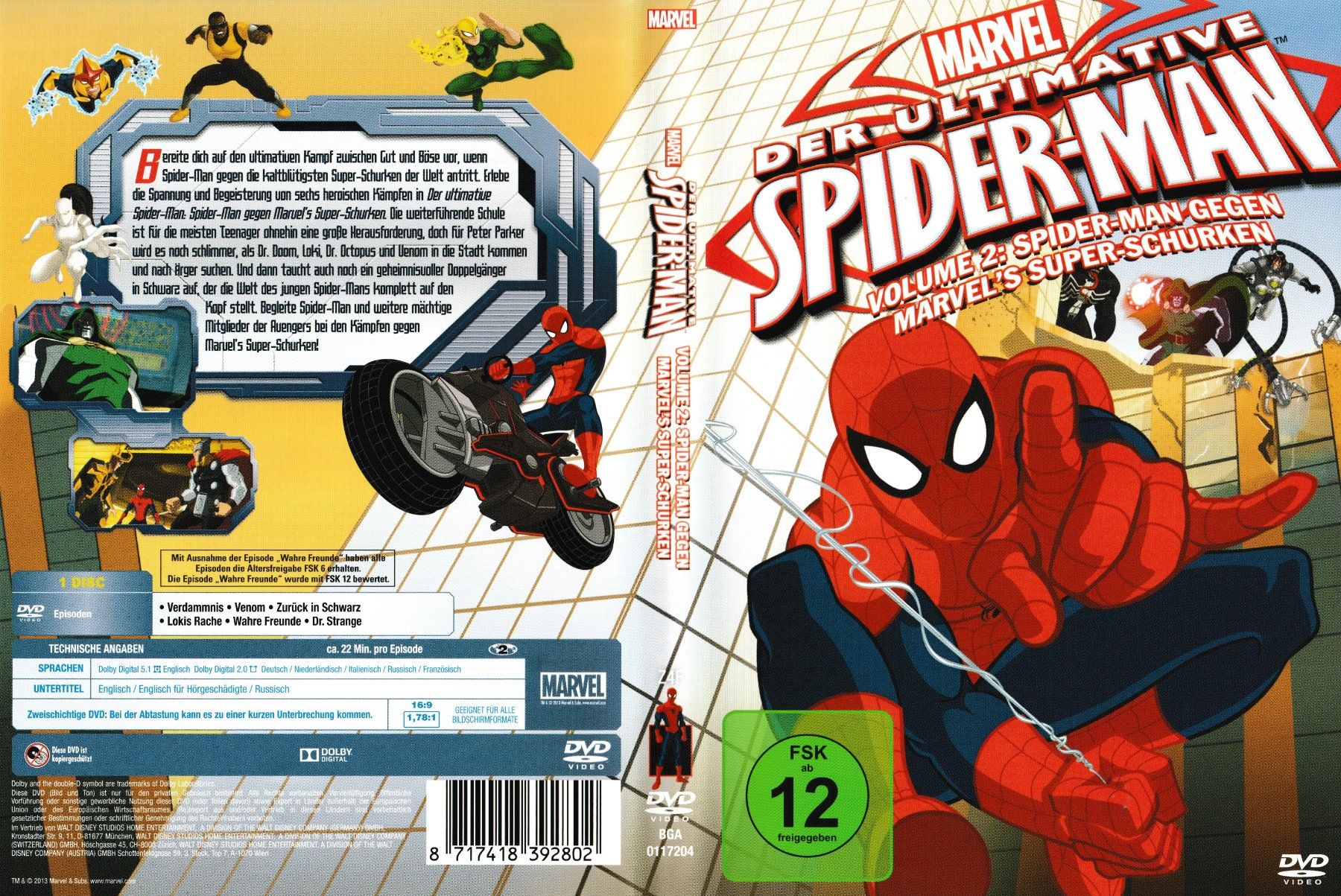 Tutti i DVDs: DVD - Der ultimative Spider-Man - Volume 2 – Usato da Langnau am Albis venduto da MediaRescuerKeLoX