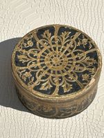 Guerlain Shalimar Puderdose rund alt Paris