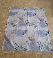 2x Vintage Stoff/Vorhang mit Muster