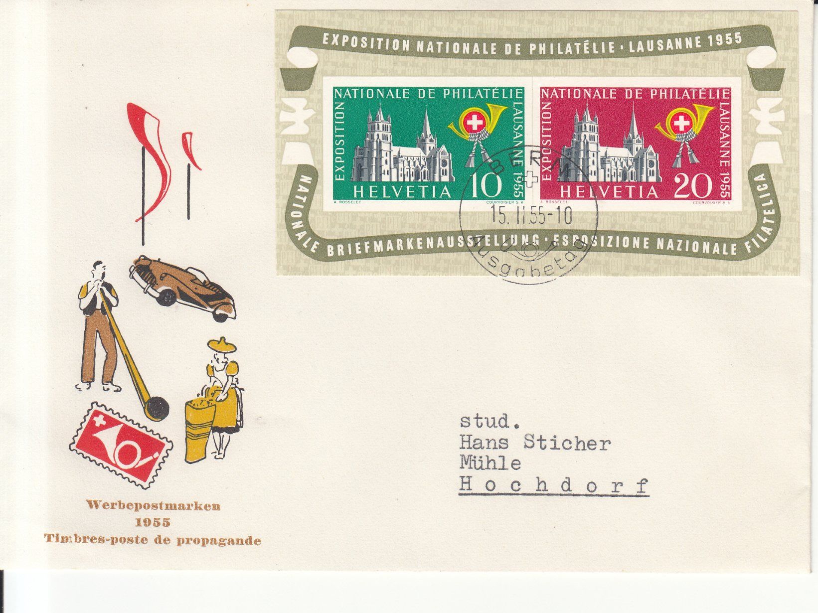 Tutti i francobolli: SBK W35 auf FDC d – Usato da Bürglen TG venduto da StampGraf