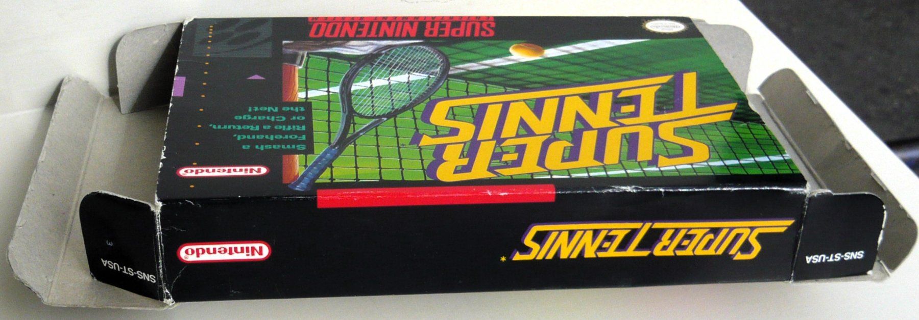 Nintendo Giochi: SNES: Super Tennis, CIB, Bon état – Usato da Onex venduto da Jaguar1986 3