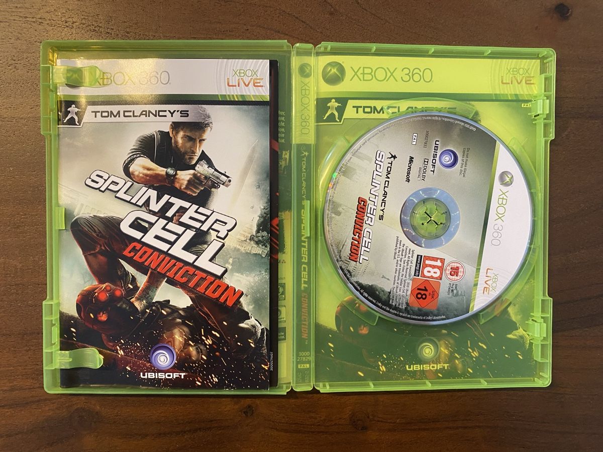 Microsoft Giochi: Tom Clancy's Splinter Cell Conviction für Xbox 360 – Usato da Thunstetten venduto da Virus_33 1