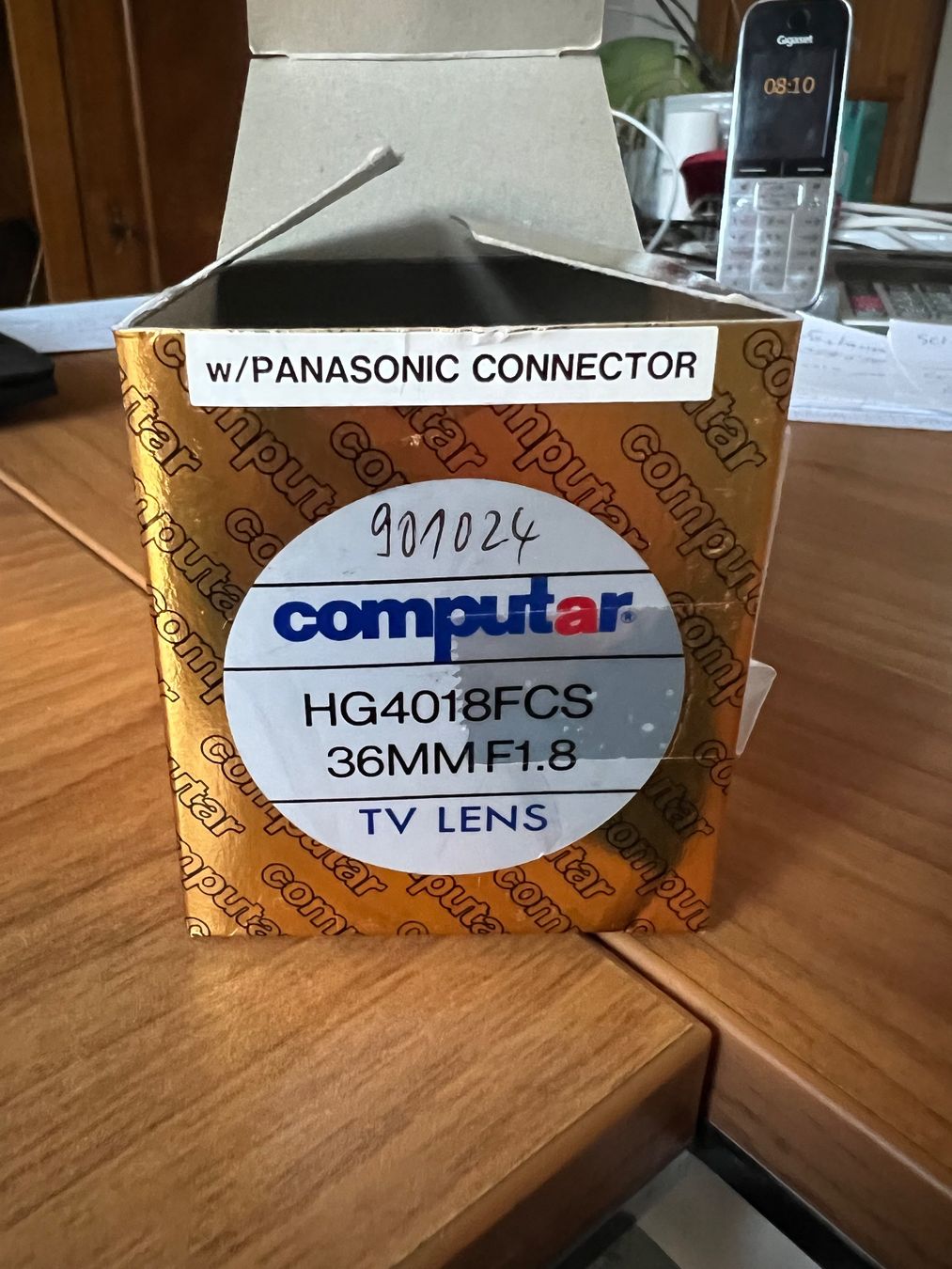 Obiettivi: Computar HG4018FCS Lens 1/2" 36mm f/1.8 Auto Iris Panasonic – Nuovo e nell'imballaggio originale da Cossonay-Ville venduto da inf_2fds 2