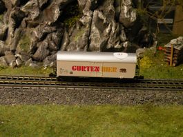Modelleisenbahn Güterwagen Gurten Bier  (37)