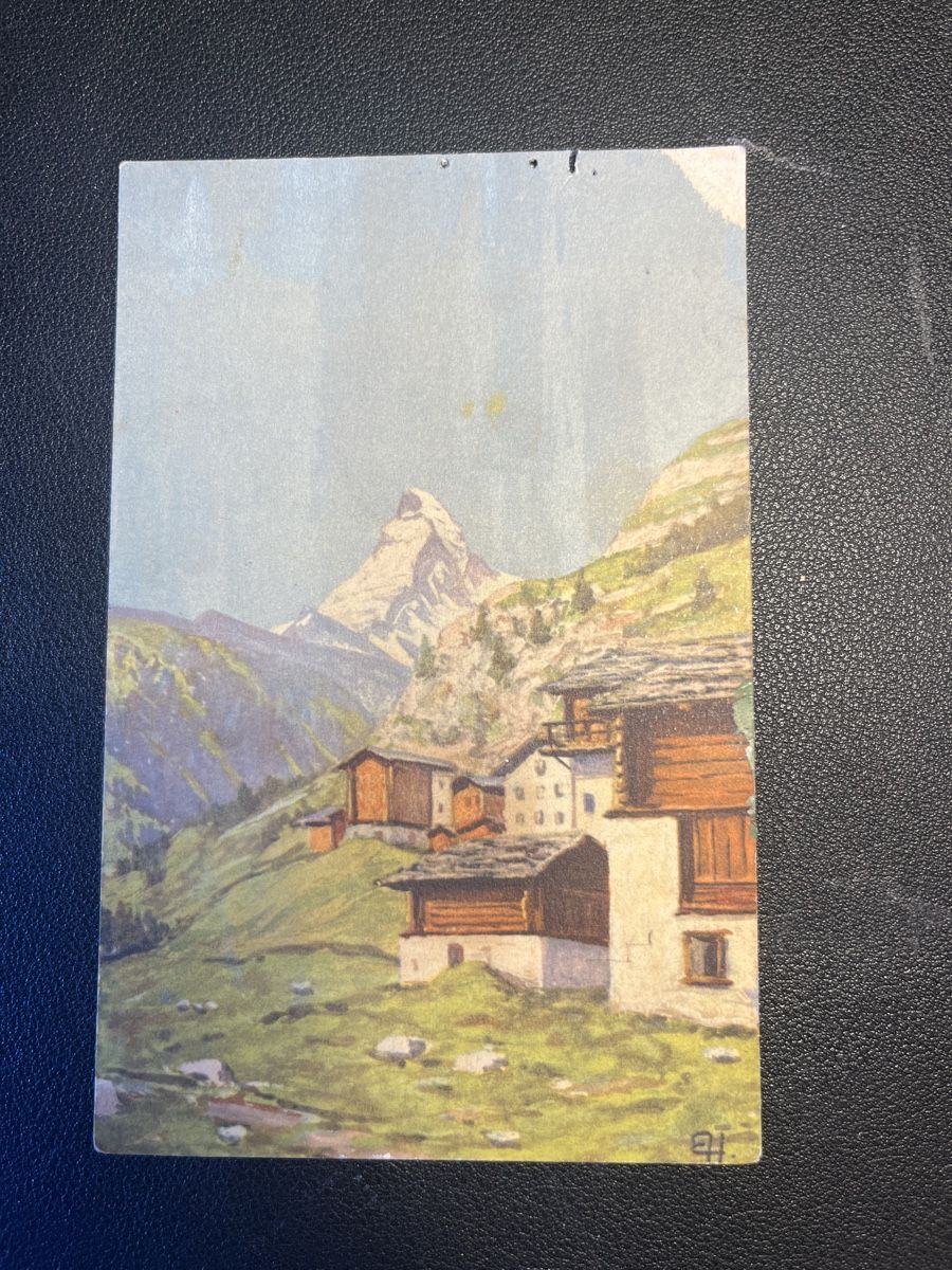 Cartoline postali: Karte Zermatt – Usato da Sarnen venduto da Muenzen.-M