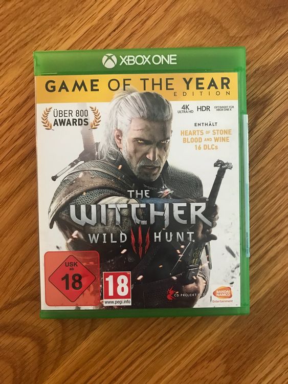 Xbox Game: The Witcher - Wild Hunt (geöffnet, ungespielt) (Neu (gemäss ...