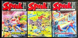 Spuk Geschichten BASTEI, Nr. 200, 202, 204, Grusel Comic