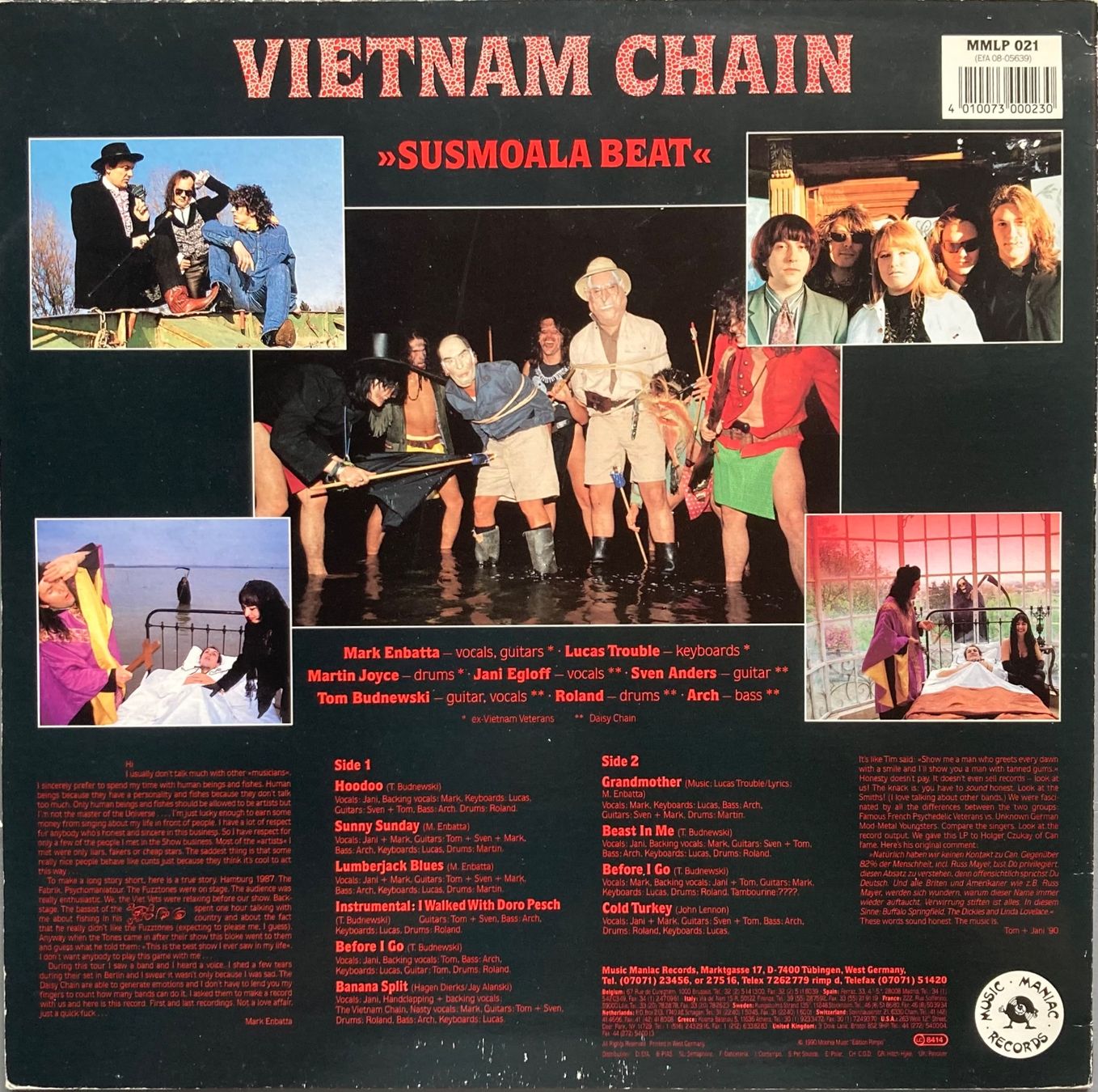 Schallplatten: VIETNAM CHAIN - SUSMOALA BEAT – Gebraucht aus Poliez-Pittet von Newtown-Records 1