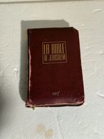 La Bible de Jerusalem, Rare Vintage Edition, Cerf Print
