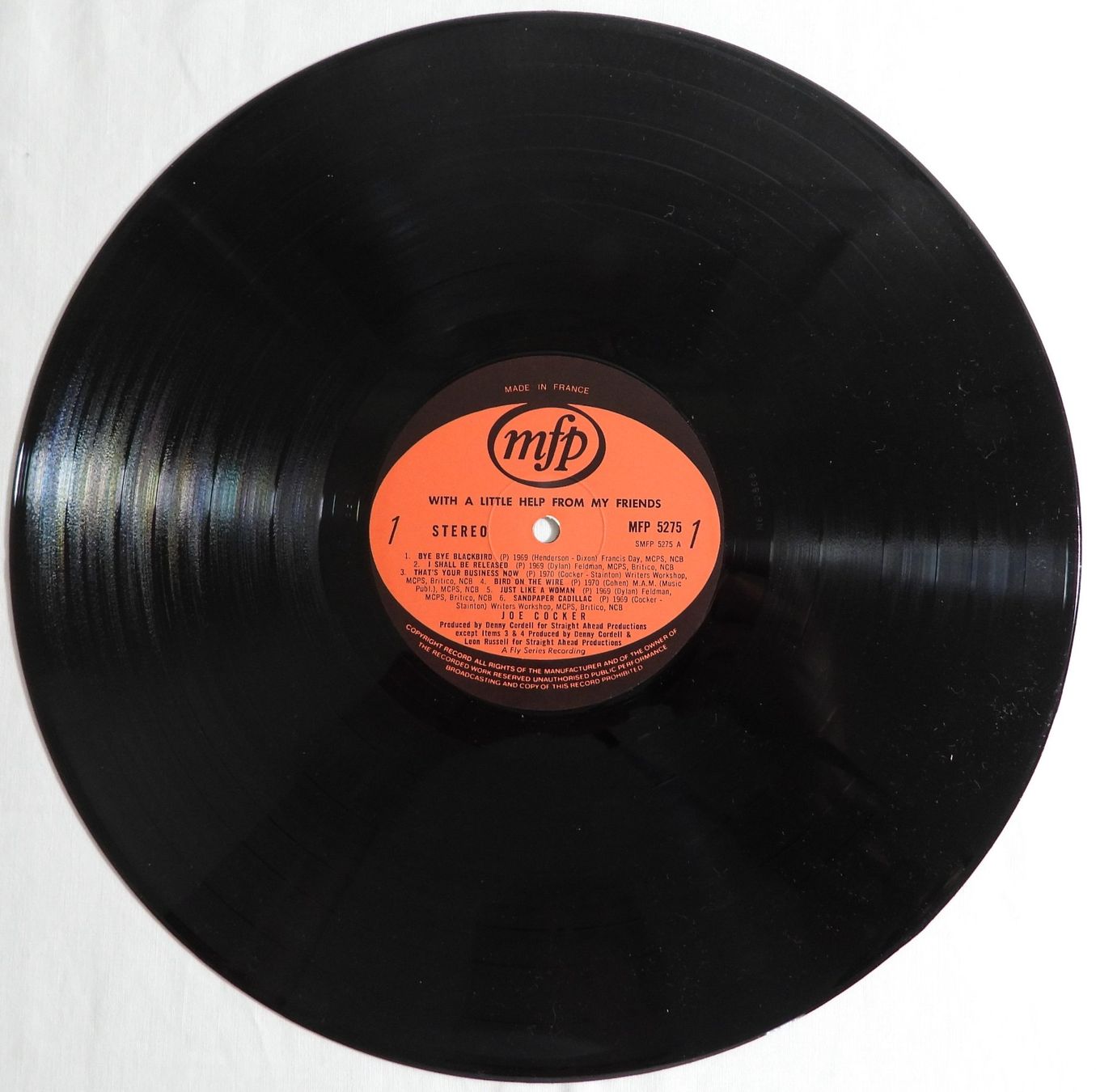 Dischi in vinile: Joe Cocker LP With a Little Help From My Friends – Usato da Dübendorf venduto da mar_85sd 2