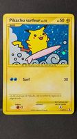 🇫🇷 Surfing Pikachu *Holo* #114 Rising Rivals 2009 Pokémon