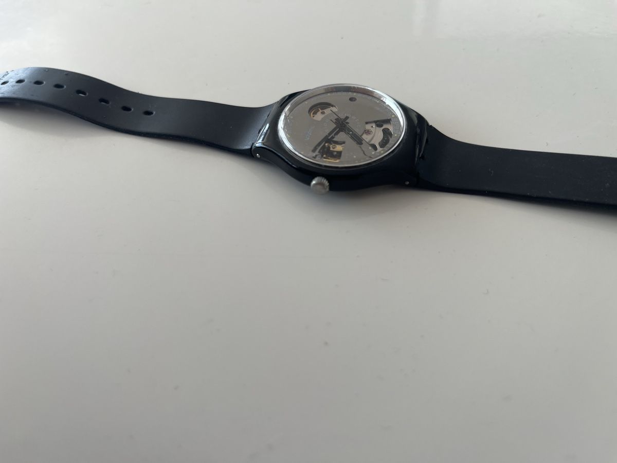 Swatch Orologi: Swiss Swatch automatic schwarz – Usato da Oberägeri venduto da ilj_wmb6 4