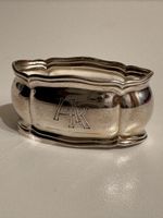 Serviettenring 835er Silber (25,78g) Handarbeit Gravur FRANK