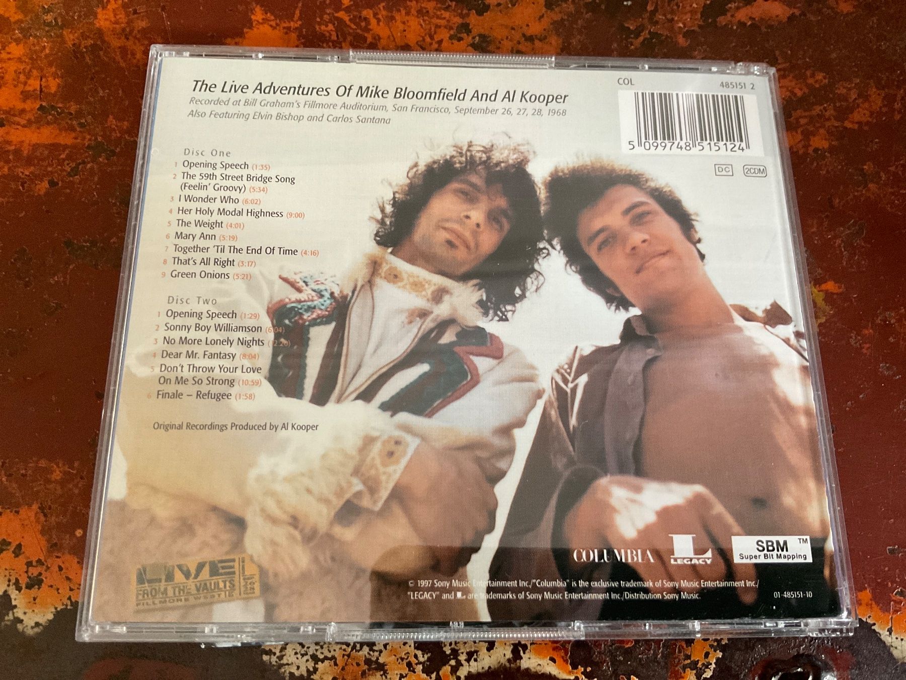 CD: Mike Bloomfield Al Kooper Live adventures 2Cd – Nuovo (secondo la descrizione) da Delémont venduto da vinylfreak01 1