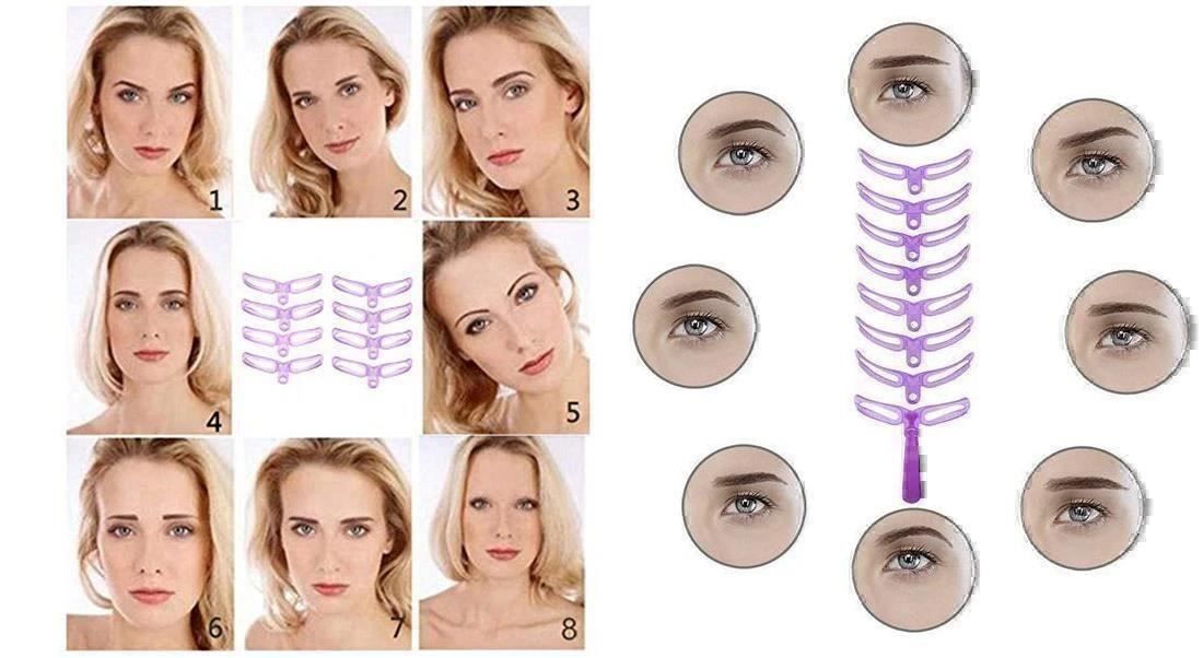 Make-up: Kit de Pochoir pour sourcils – Nuovo e nell'imballaggio originale da Gurmels venduto da Swisspod 3