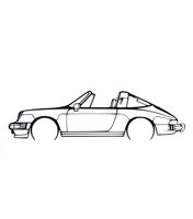 PORSCHE - 911 TARGA 1986