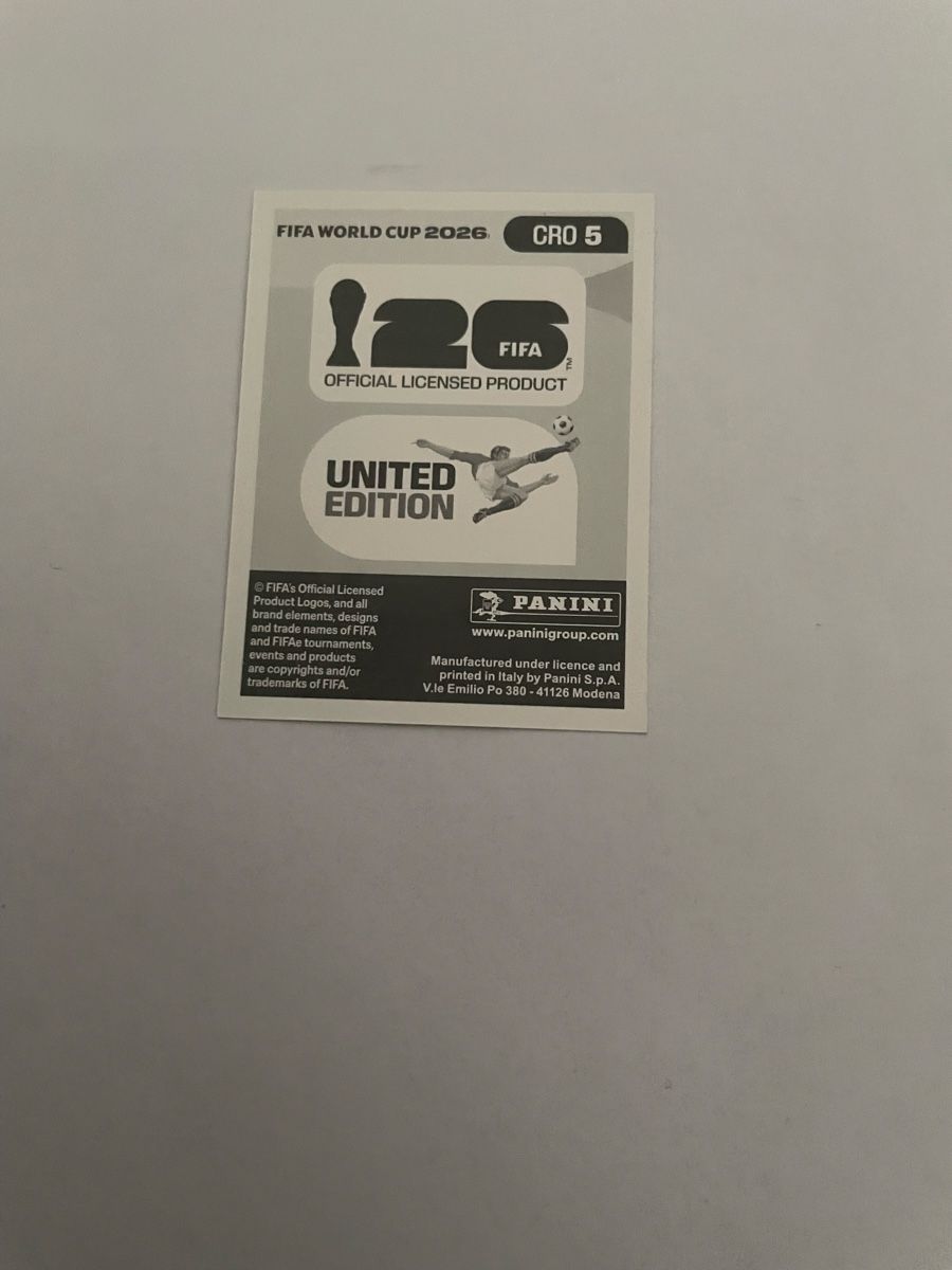 Panini Carte collezionabili: FIFA WM 2026 Josip Stanisic CRO 5 – Nuovo (secondo la descrizione) da Winterthur venduto da Cobraforce 1
