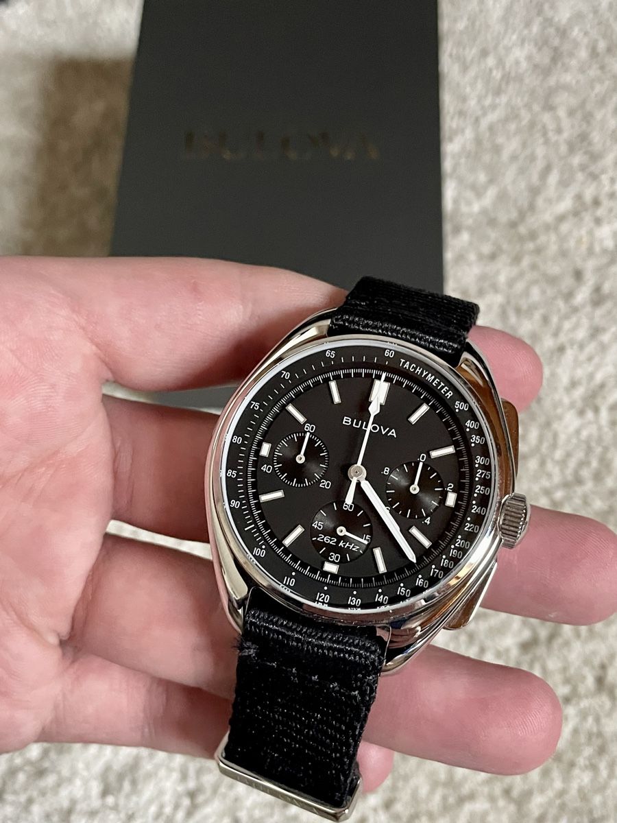 Bulova Uhren: Bulova Lunar Pilot Chronograph Limited Edition 96A225 – Neu (gemäss Beschreibung) aus Uster von  6