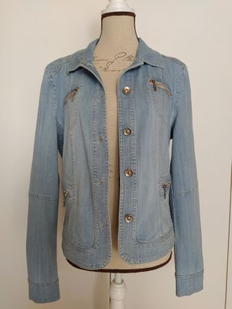 Jeans Jacke tolle Details Marke Gerry Weber, top Zustand