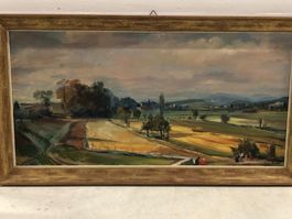 Dino Rossi (1904–1982) impressionistische Sommerlandschaft