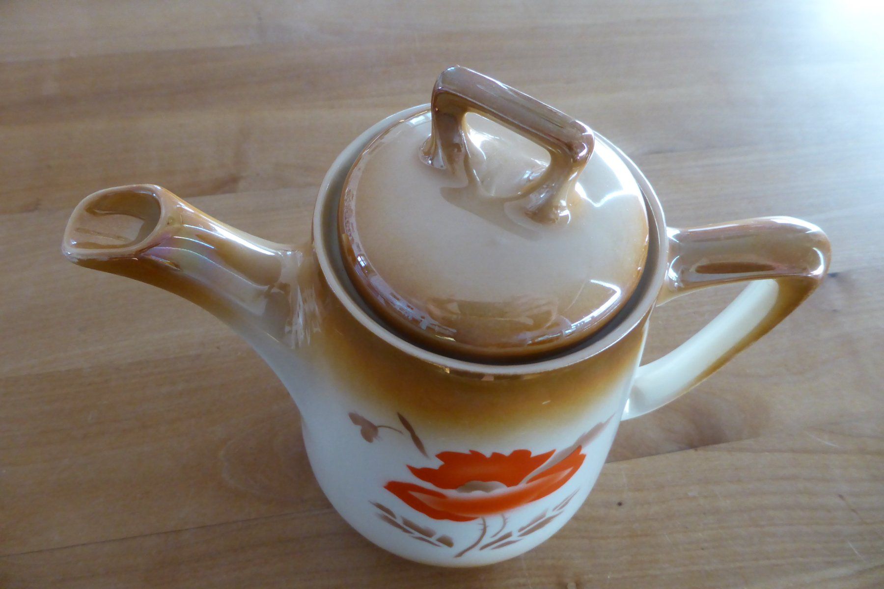 Teiere: Kaffeekrug aus den 50er Jahren mit Perlmutter – Usato da Brunnadern venduto da vapiano 2