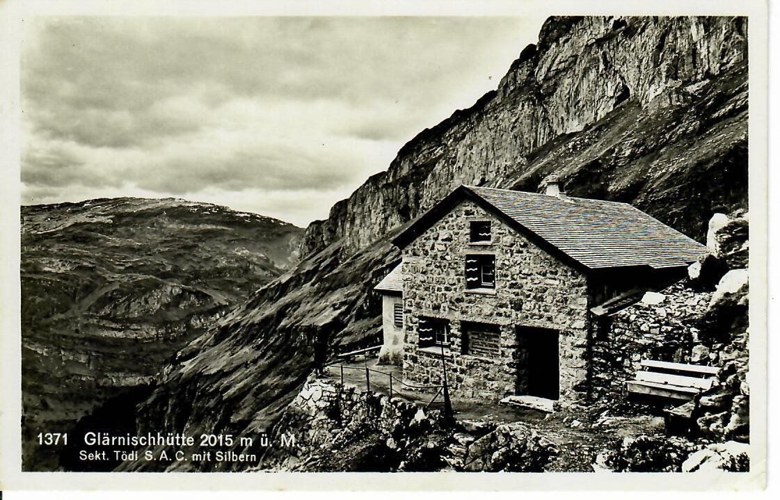 Ansichtskarten: Glärnischhütte – Gebraucht aus Hochdorf von Ziegel-16