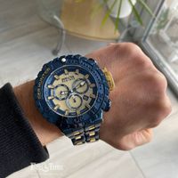 Super schöne Invicta Reserve SeaHunter Dunkelblau XXL