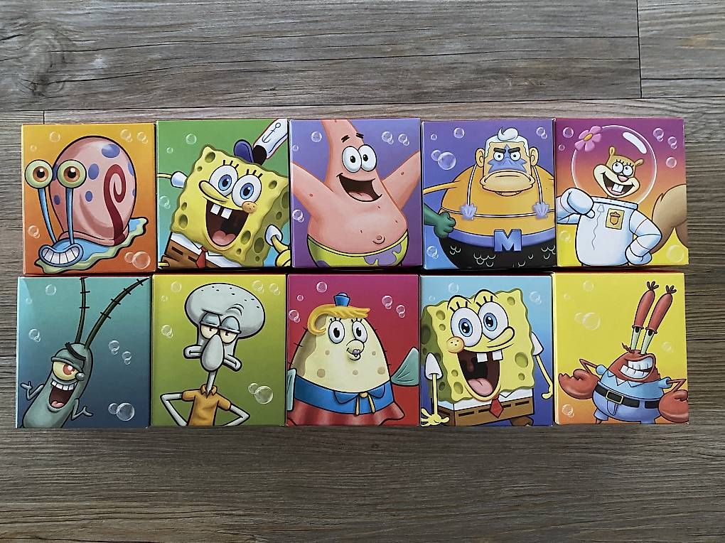 Mc Donald's Statuette: Mc Donalds Spongebob Sammelfiguren – Nuovo (secondo la descrizione) da Kaltenbach venduto da gilgli