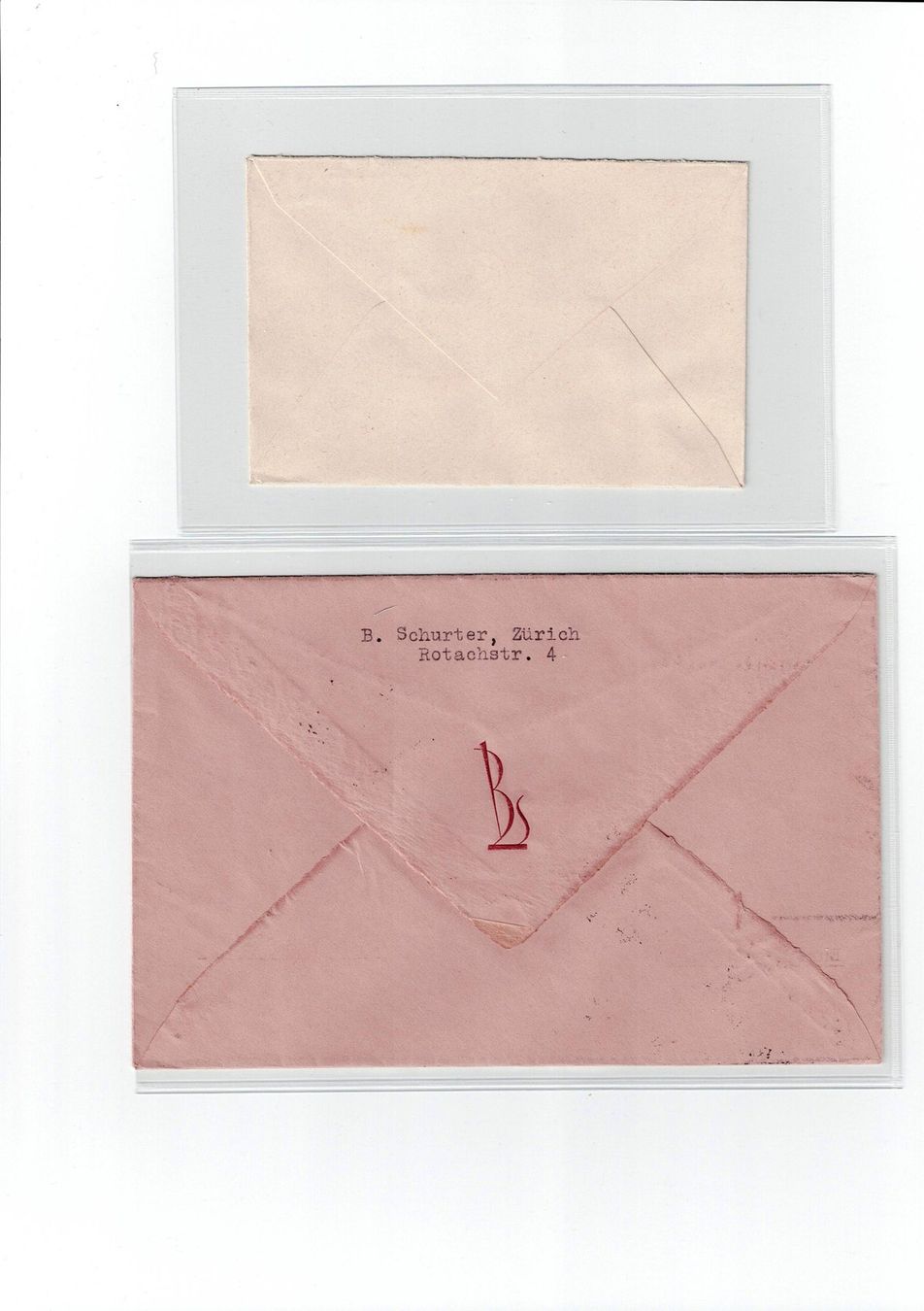 Tous les timbres: Schweiz, 9 Flugpostbriefe 1 – D'occasion à Hinteregg par McCharly01 4
