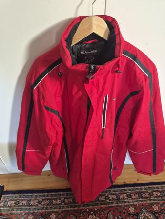 Herren Winterjacke Atlas For Men rot guter Zustand