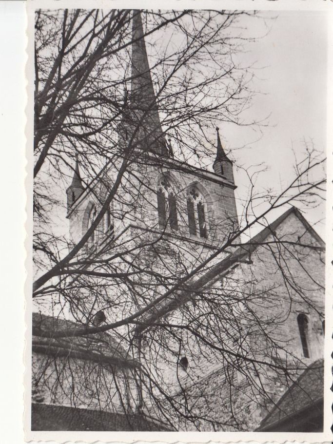 Cartoline postali: Payerne Abbatiale, ca. 1950 – Usato da Bürglen TG venduto da StampGraf