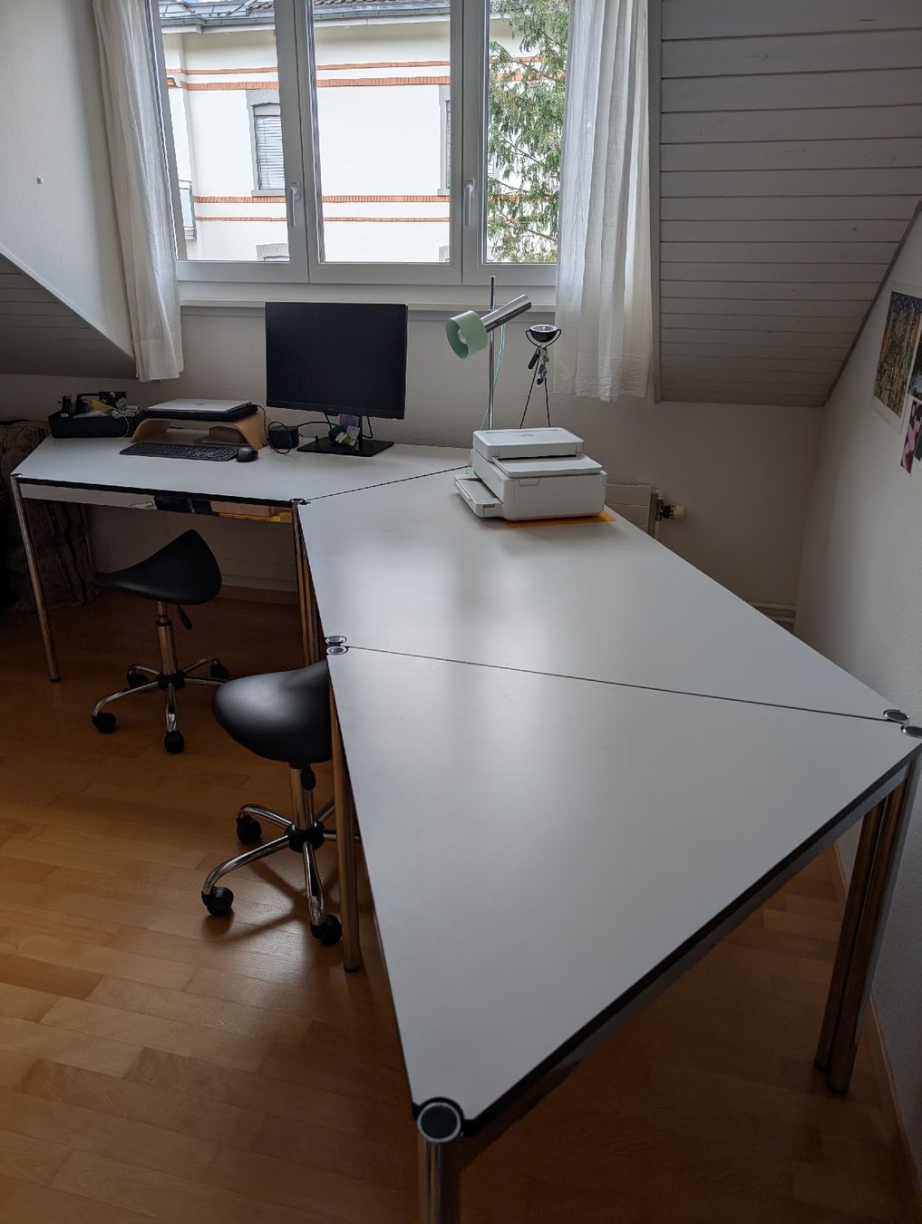Schreibtische: USM Haller Bürotische Set – Neu (gemäss Beschreibung) aus St. Gallen von nadinewho