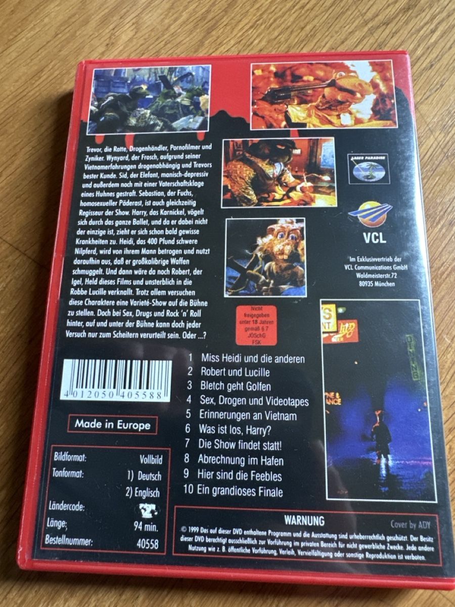Alle DVDs: Meet the Feebless Red Edition DVD von Peter Jackson – Gebraucht aus Benken ZH von Audi-erich 1
