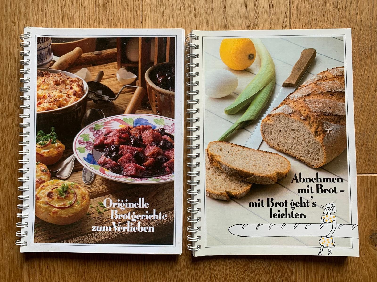 Livres: 2er Set Bücher Brotgerichte – D'occasion à Grossdietwil par fab_8bdy