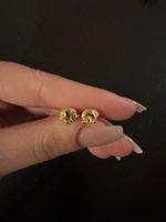 Elefant-Ohrstecker Gold