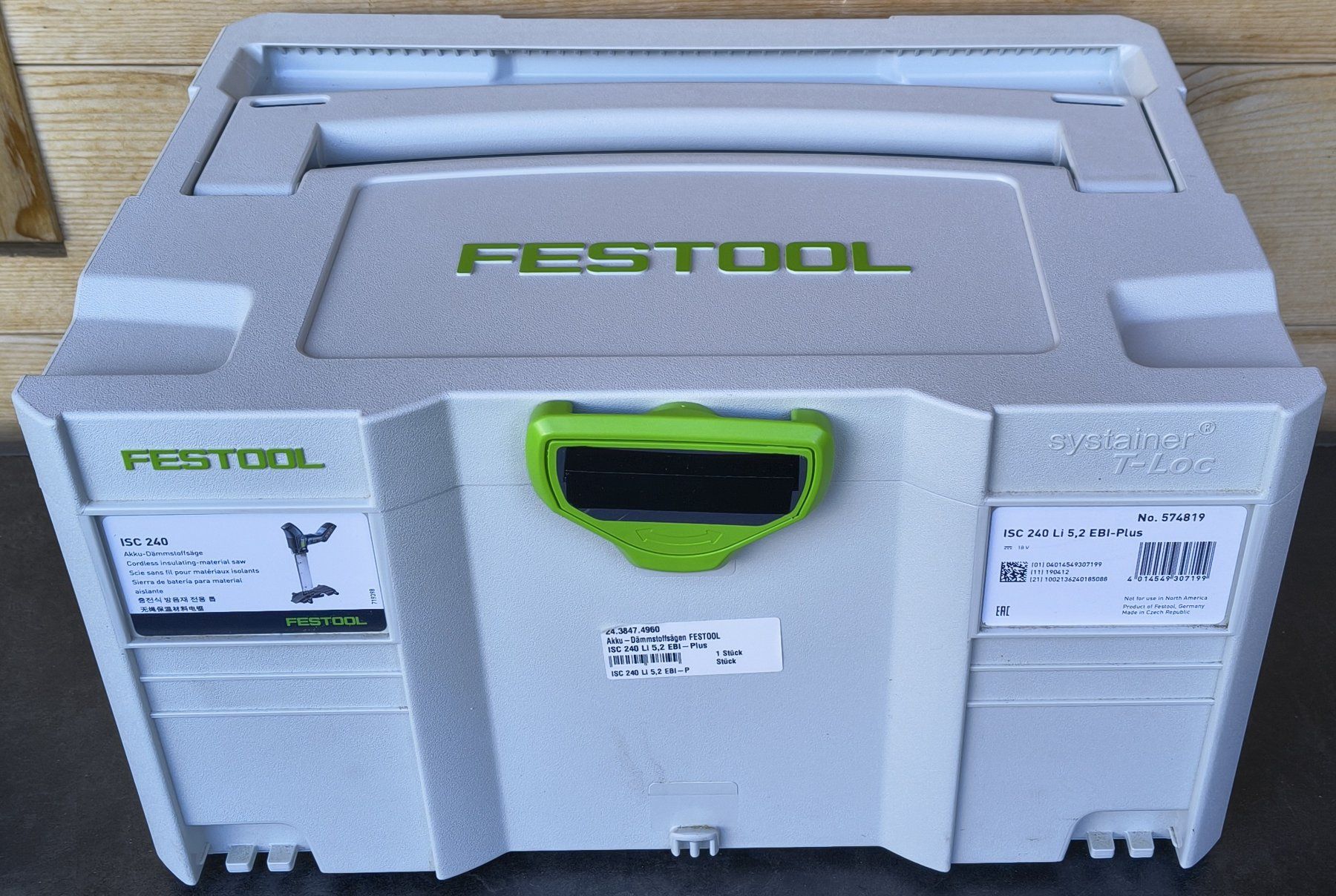 Festool Alle Werkzeuge: Festool ISC 240 EB-Basic Akku Dämmstoffsäge – Neu (gemäss Beschreibung) aus Lenk im Simmental von Ramto0 4
