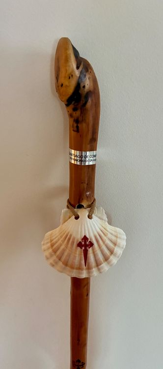Bâtons de marche: Jakobsweg Wanderstock mit Muschel, NEU!! – Neuf (Voir description) à Zürich par tersus1981 2