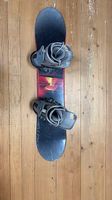 Snowboard mit Click-Bindung