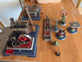 Spielzeug Dampfmaschinen, alt