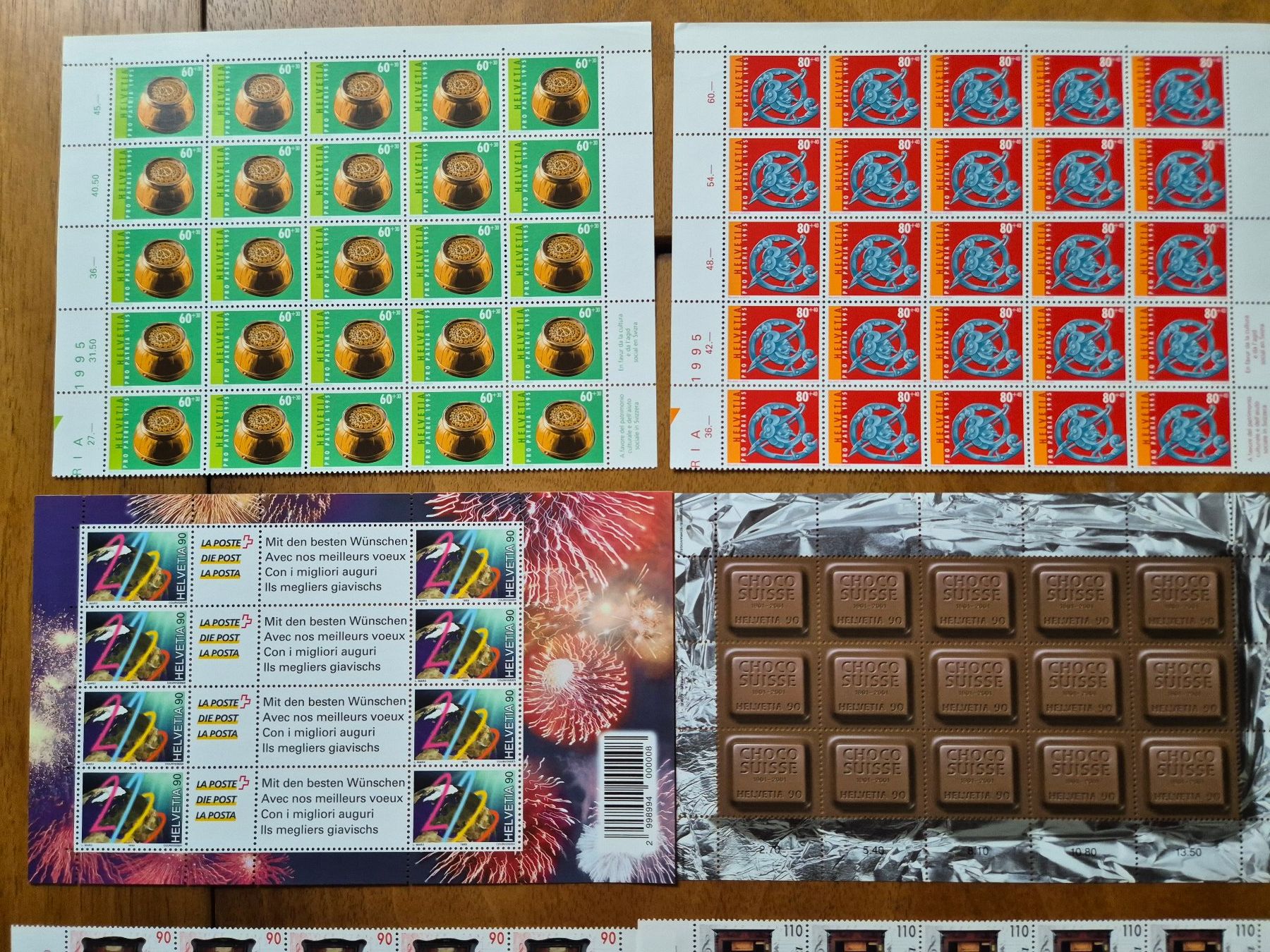 Tous les timbres: Frankaturware 100 CHF. GRATISLIEFERUNG ! – Neuf (Voir description) à Horgen par frankatur 1