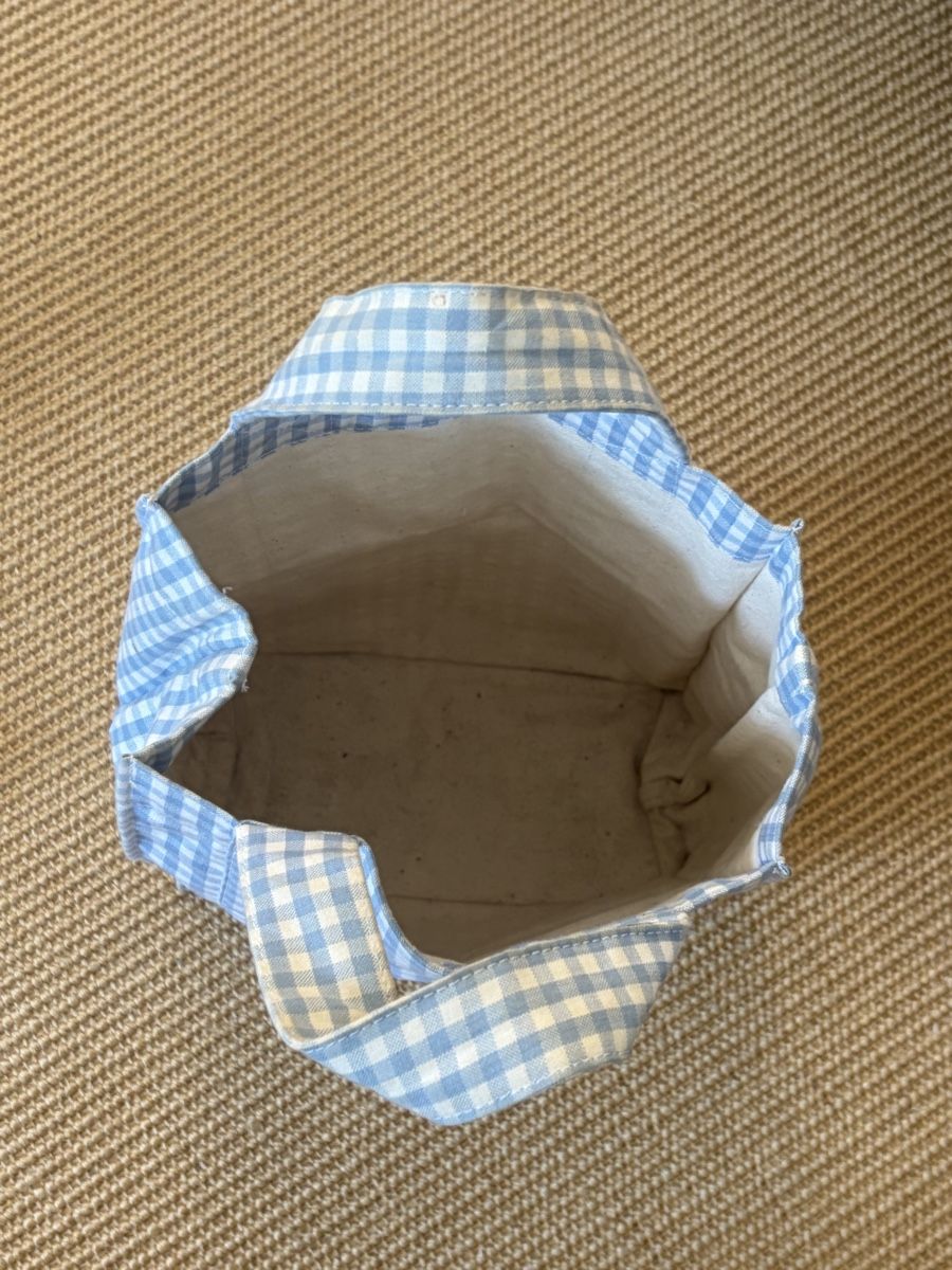 Borse: Ensoie Cabas Bag Vichy blue – Usato da Zürich venduto da fischersfritzli 2