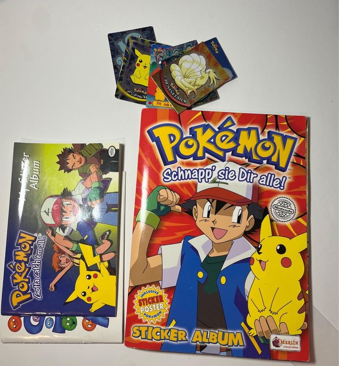 Pokemonkarten Hefte Stickers (Gebraucht) in Gelterkinden für CHF 143 ...