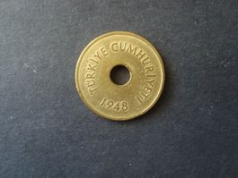 Türkei  2,5  kurus1948