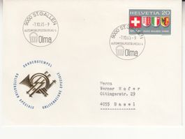 Sonderstempel S. 602 OLMA St. Gallen 1965