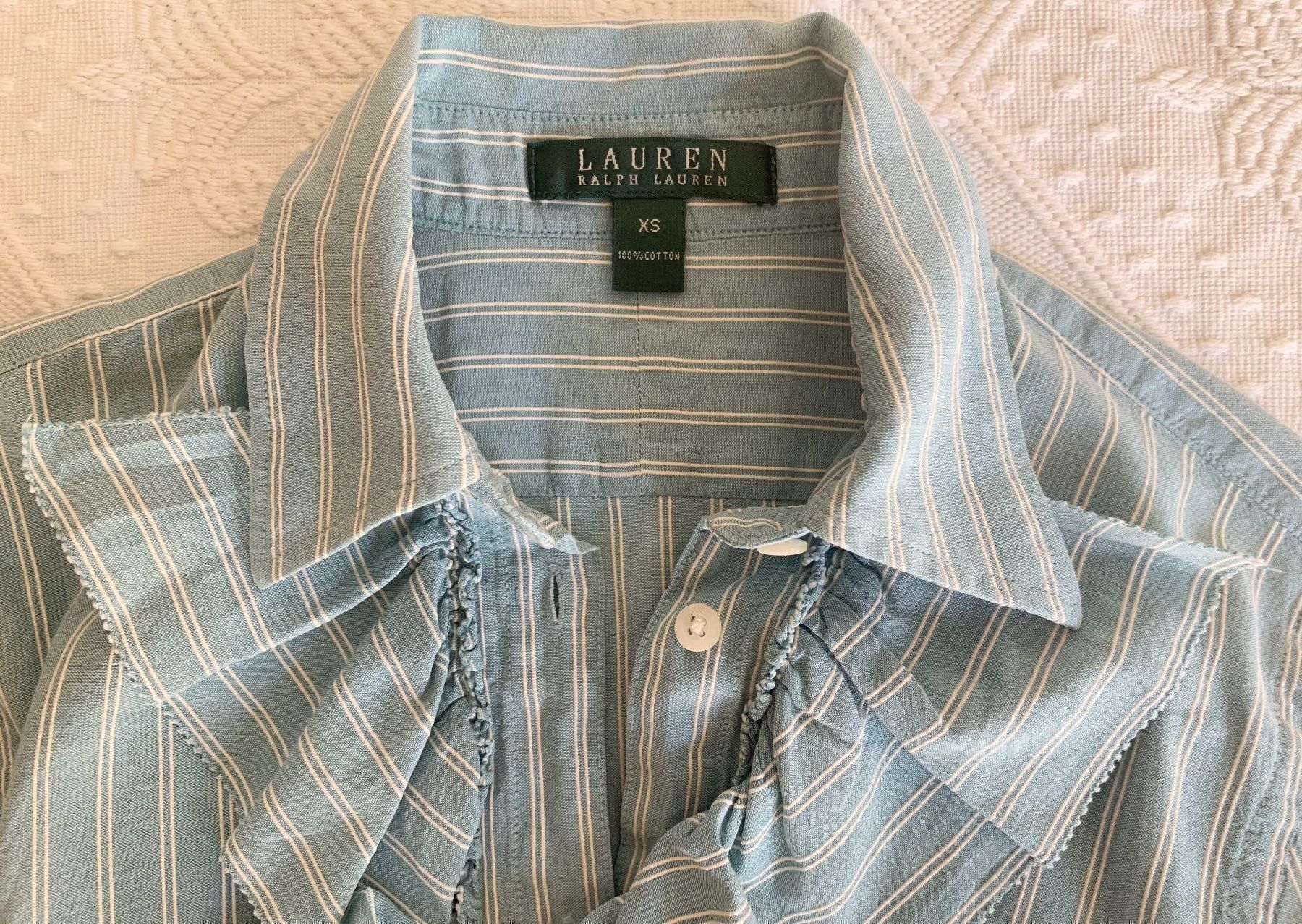 Ralph Lauren Blusen: Rüschen-Bluse von Ralph Lauren – Neu (gemäss Beschreibung) aus Zürich von p_q7q_nichtraucher 3