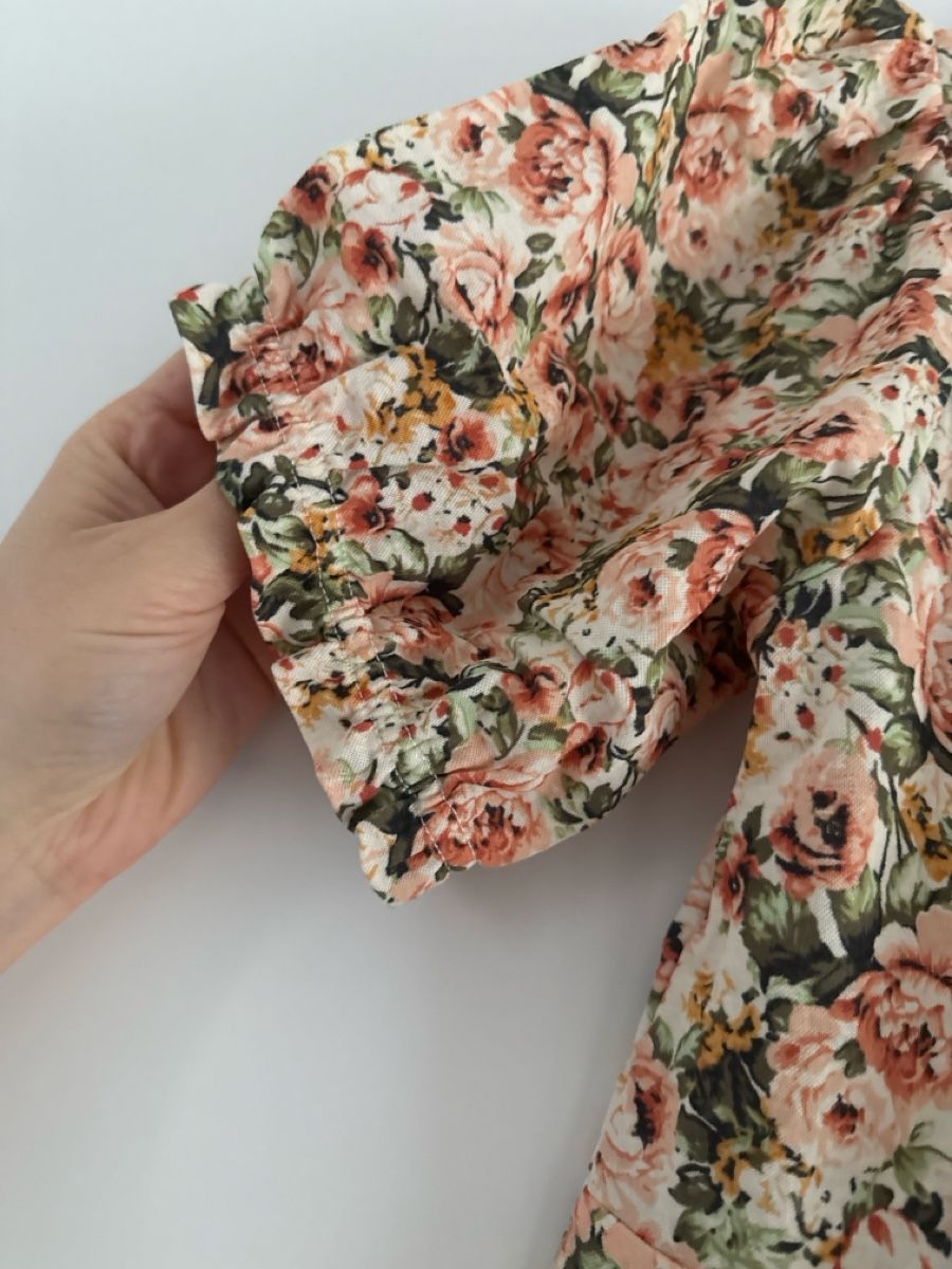 Zalando T-shirt: Tshirt Bluse Flowerprint – Nuovo (secondo la descrizione) da Kriens venduto da g_b_mk7j 1
