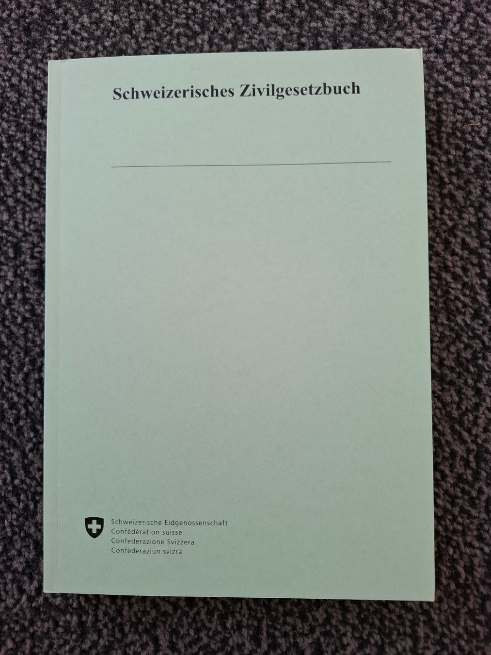 Libri: Juristisches Fachbuch, Schweizerisches Zivilgesetzbuch, ZGB – Usato da Eschlikon venduto da Timotwo