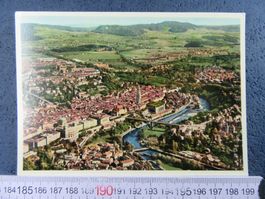 BERN FLIEGERAUFNAHME WYRSCH AERO-FOTO BE AK