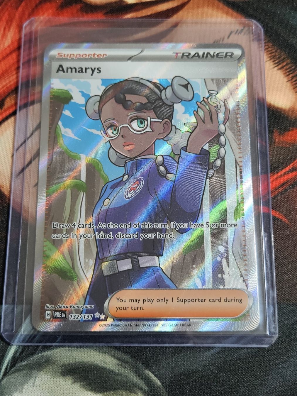Pokémon Carte collezionabili: Pokemon TCG Amarys Prismatic Evolution Full Art Eng – Usato da Lugano venduto da NICKSTORE