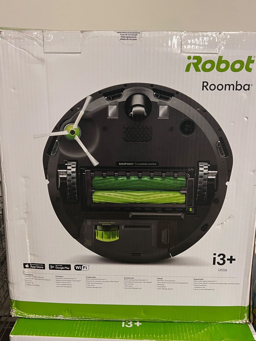 Irobot Staubsauger & Zubehör: iRobot Roomba i3+ Saugroboter mit Absaugstation Ovp. – Neu und originalverpackt aus Tafers von JP911